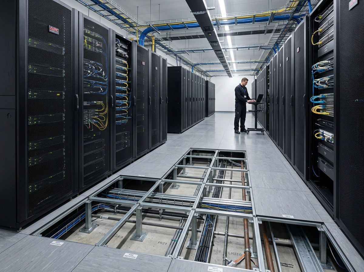 Data Center Raised Floor Infrastructure
